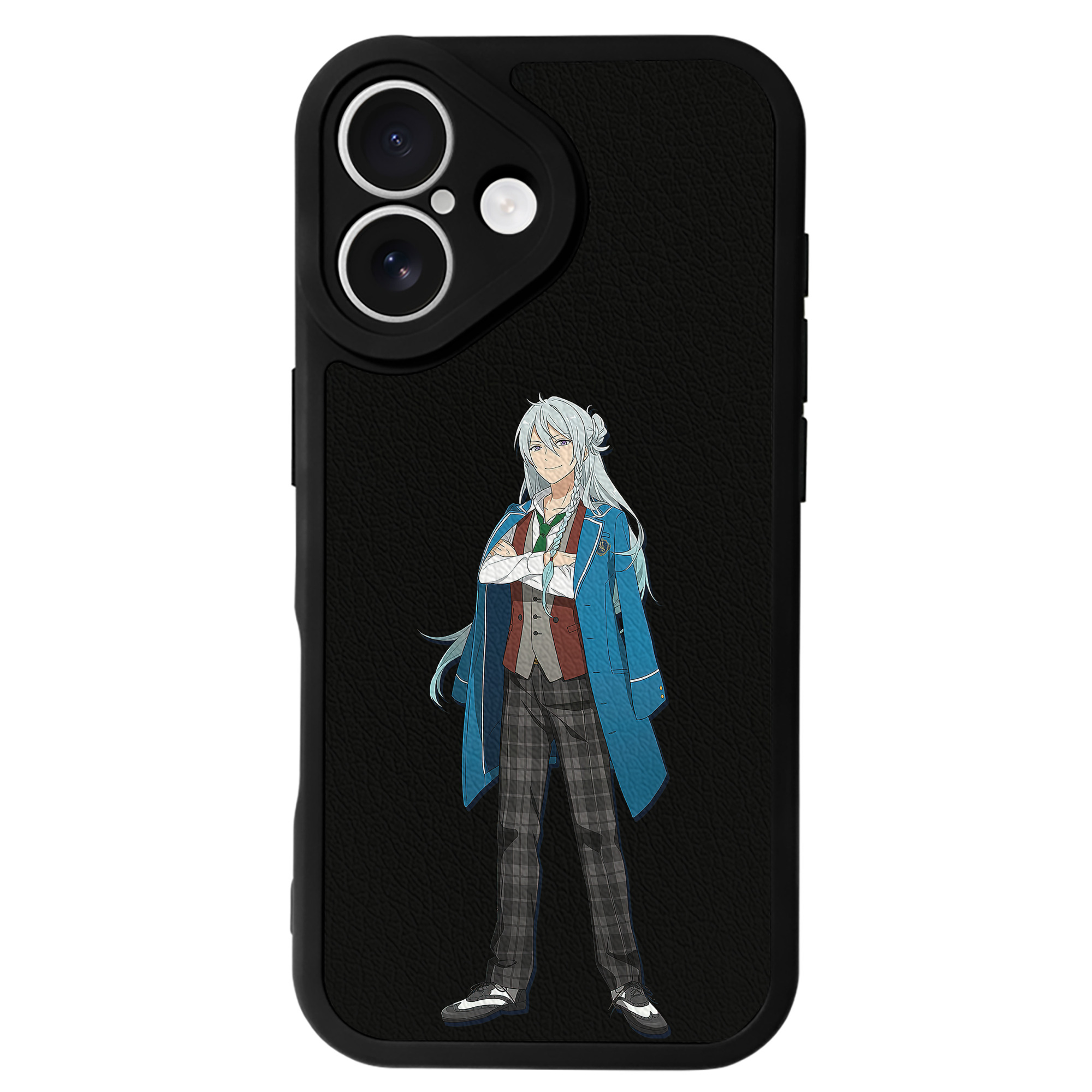 （画像用） あんさんぶるスターズ! Ensemble Stars 【iPhone 16シリーズ対応】シリコンスマホケース（レザー調） 材質：シリコン